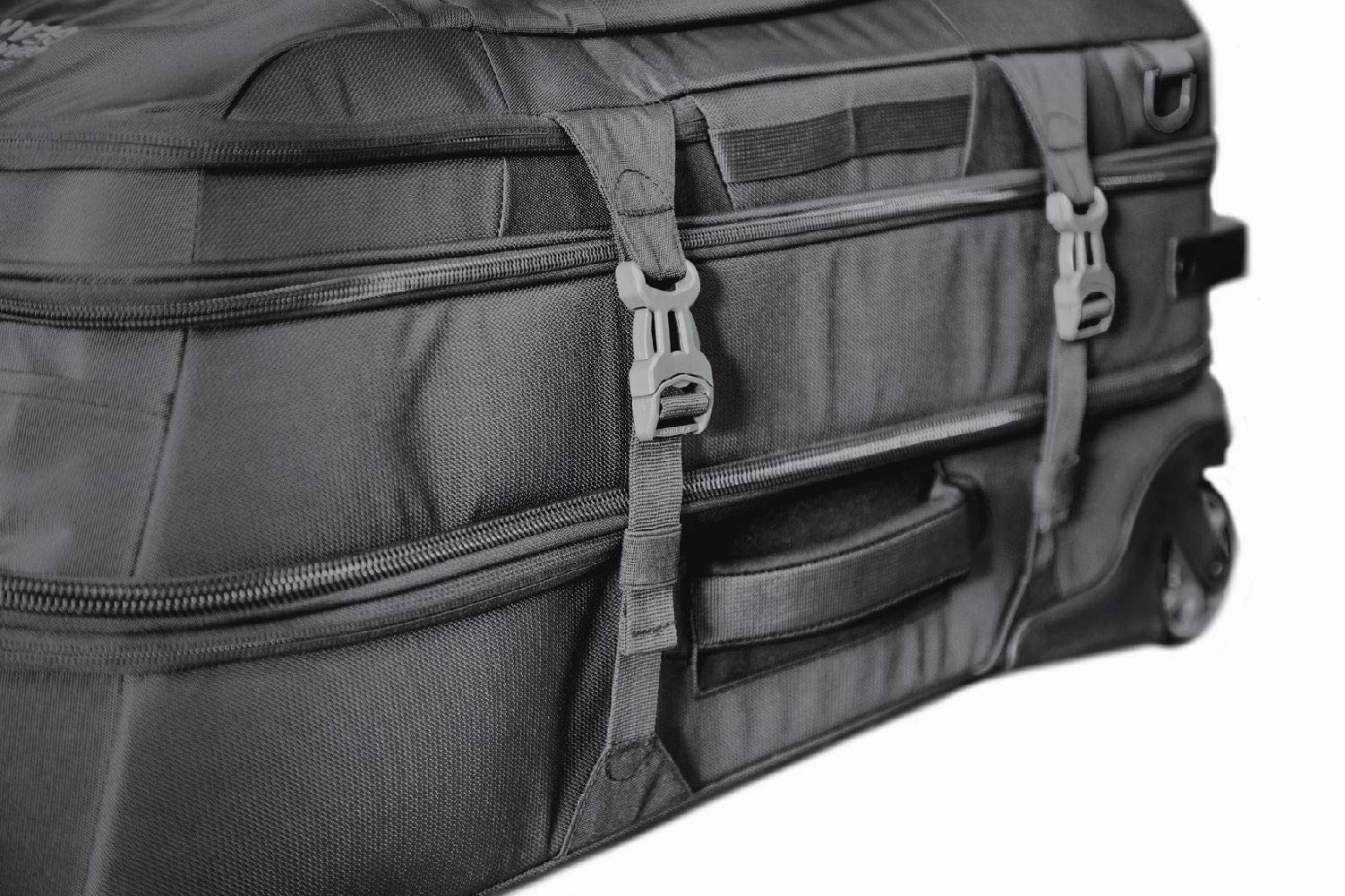 Granite Gear Cross Trek 2 Wheeled Carry-On Duffel - Black/Flint 22"