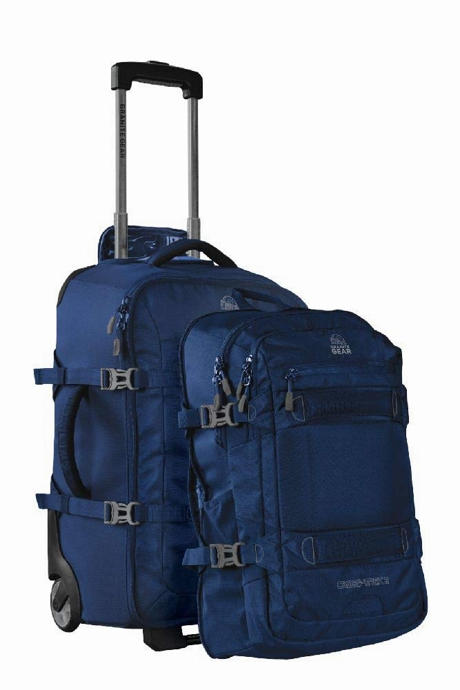 Granite Gear Cross Trek 2 Wheeled Carry-On with 28L Removeable Backpack