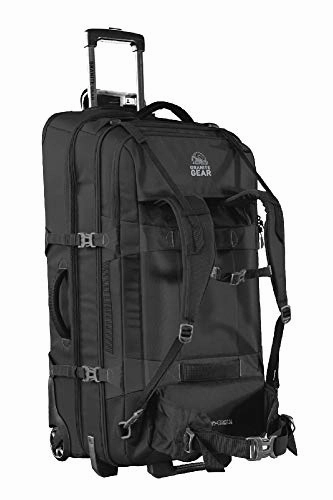 Granite Gear Cross Trek 2 Wheeled Duffel - Black/Flint 32"