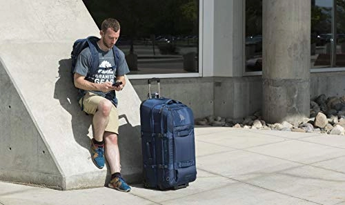 Granite Gear Cross Trek 2 Wheeled Duffel - Black/Flint 32"