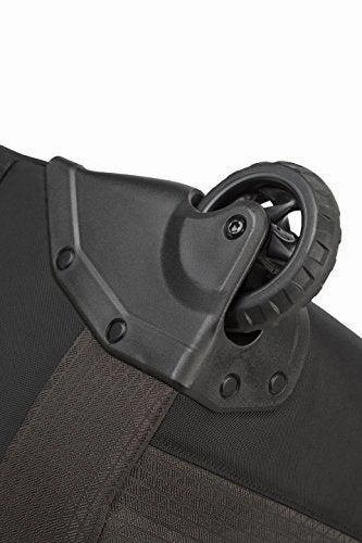 Gregory Mountain Products Split-Case 22 Inch Roller Duffel Bag, Slate Black, 22"