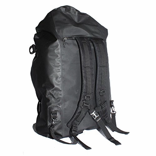 Grundns 105 Liter Shackelton Duffel Bag, Waterproof and Durable, Black- OneSize