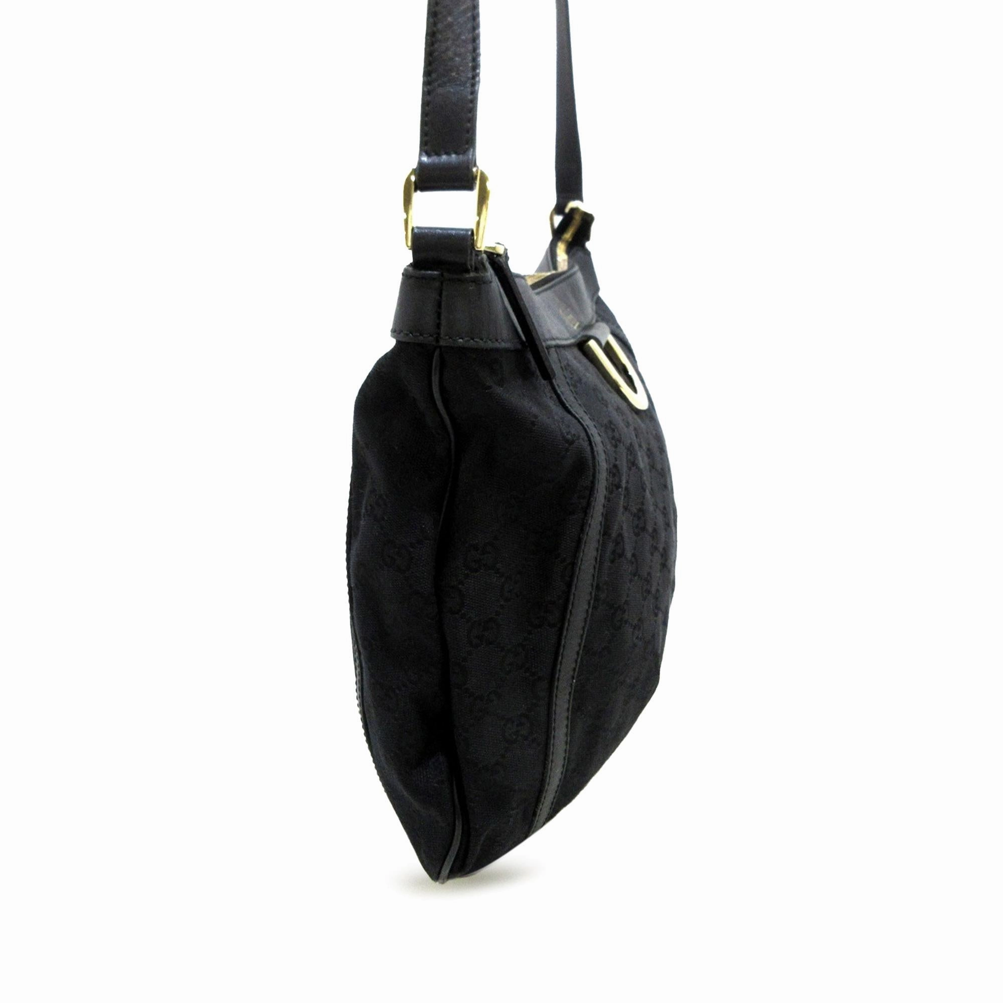 Gucci GG Canvas Abbey D-Ring Crossbody (SHG-fl6yZJ)