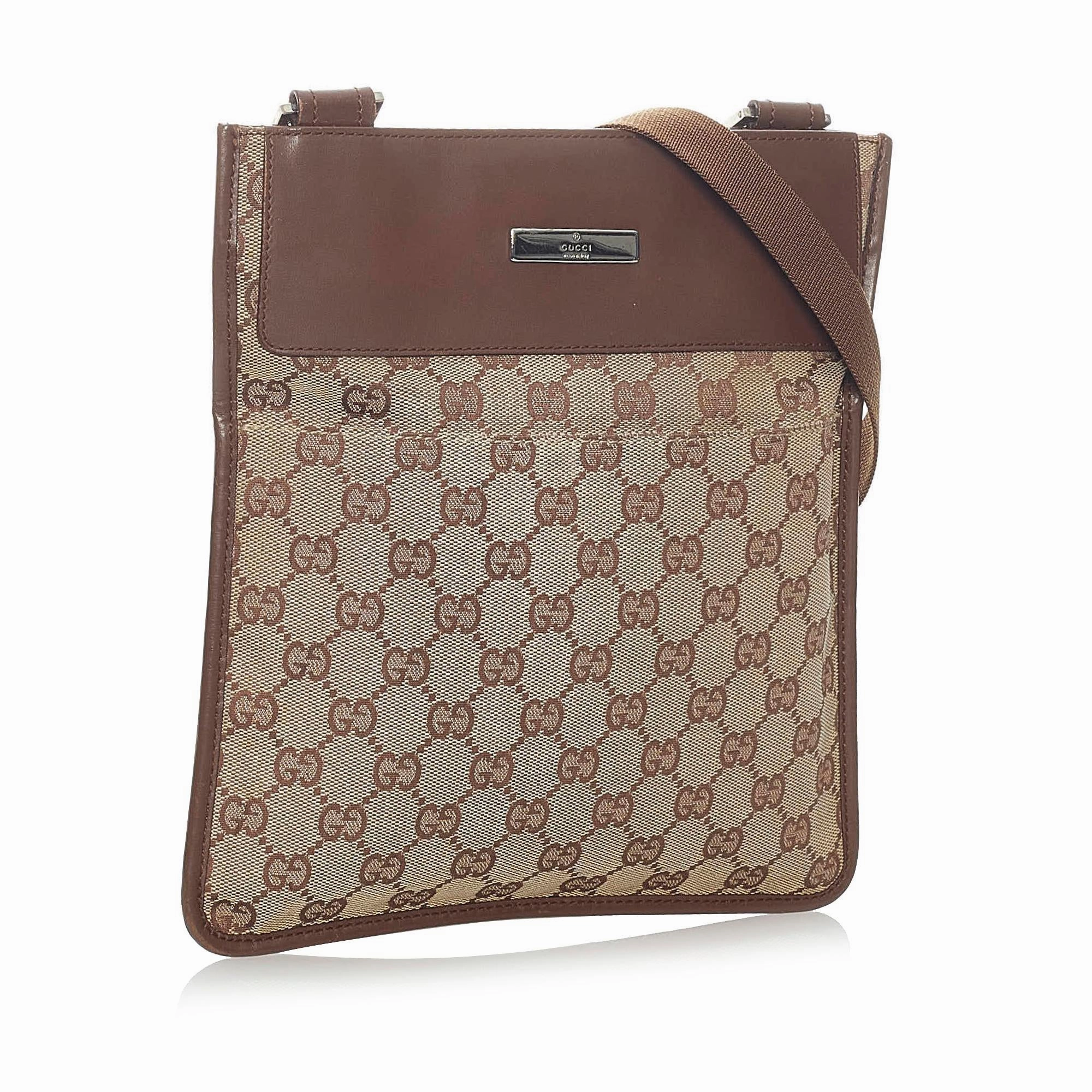 Gucci GG Canvas Crossbody Bag (SHG-32827)