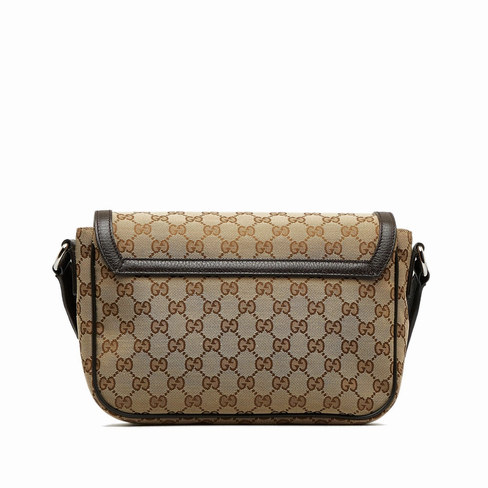 Gucci GG Canvas Crossbody Bag (SHG-5Brxdh)