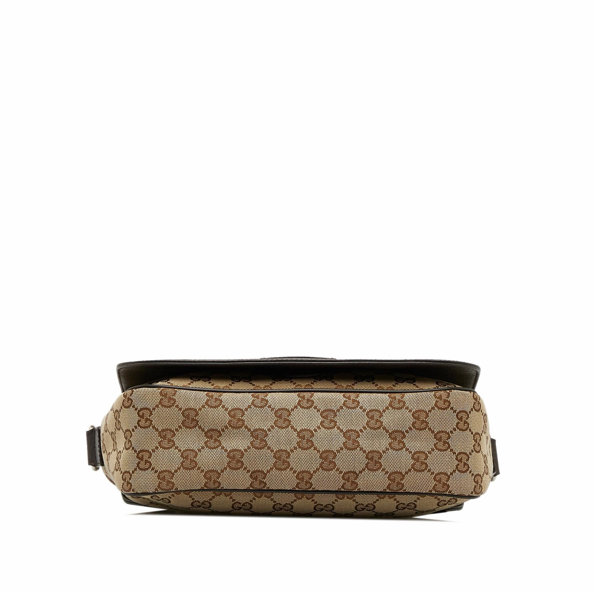Gucci GG Canvas Crossbody Bag (SHG-5Brxdh)