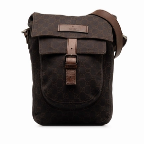 Gucci GG Canvas Crossbody Bag (SHG-ut3J0m)