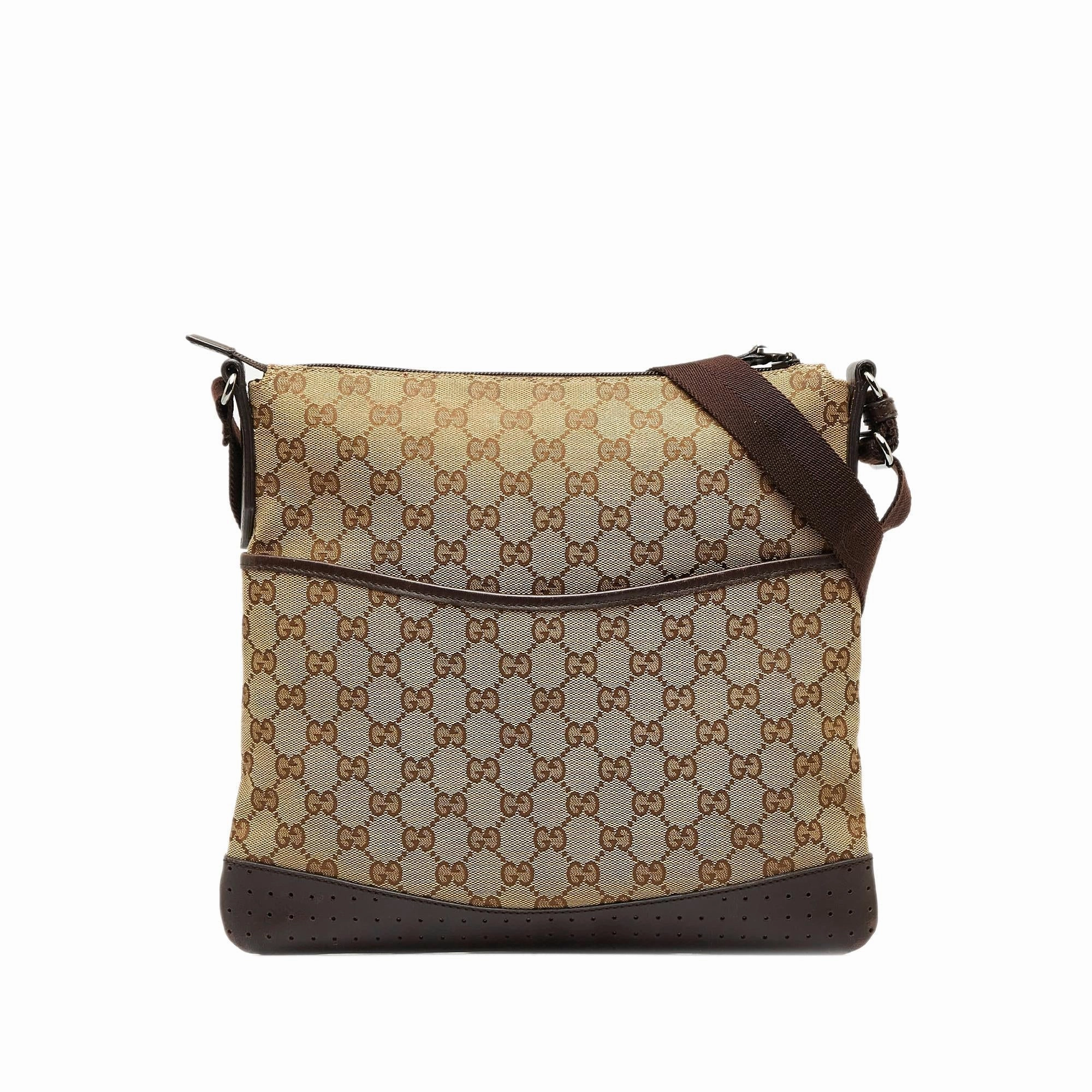 Gucci GG Canvas Crossbody (SHG-CPcKvQ)