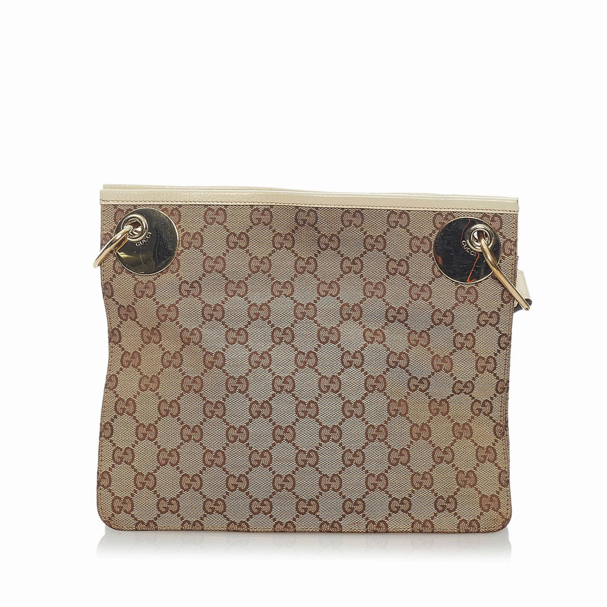 Gucci GG Canvas Eclipse Crossbody Bag (SHG-32807)