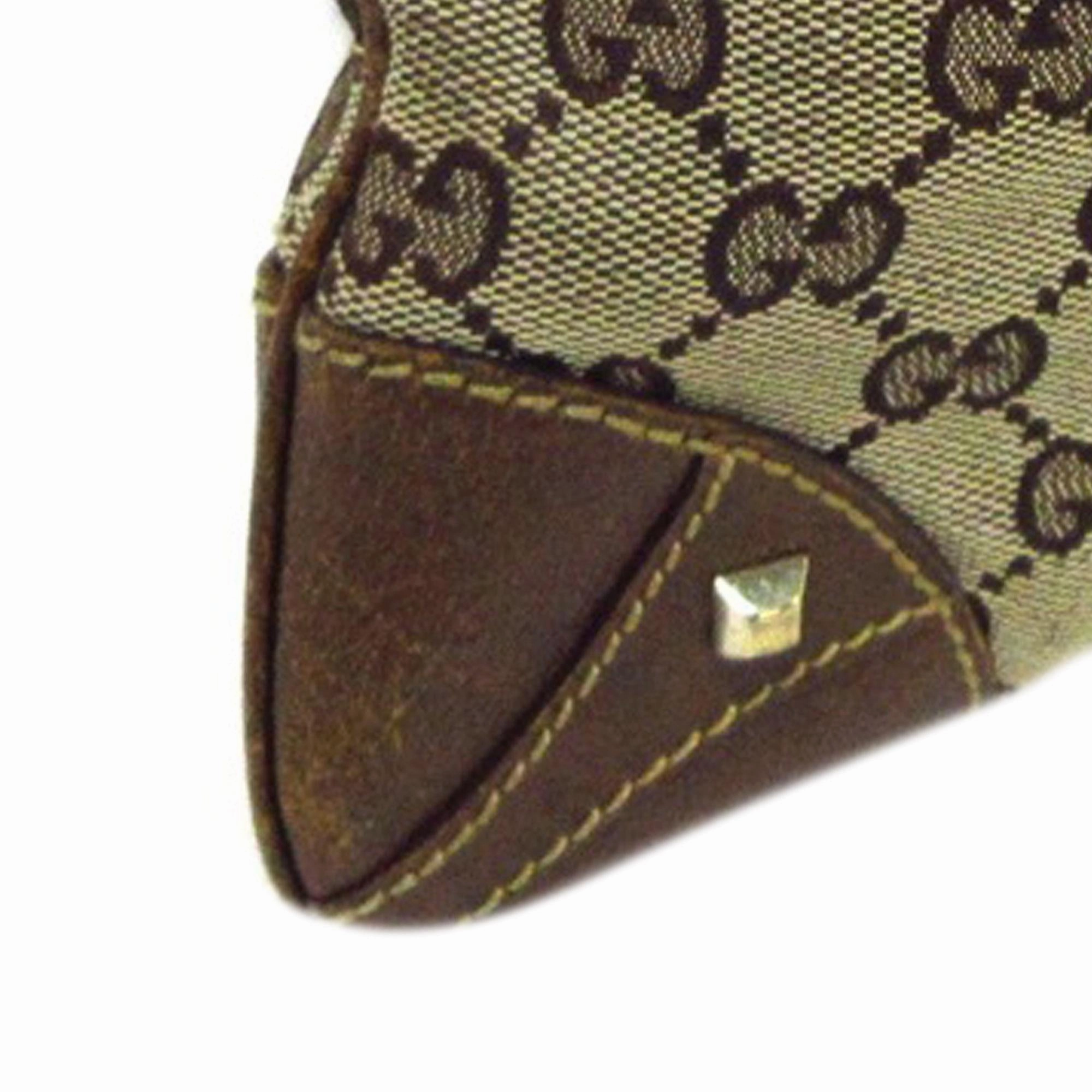 Gucci GG Canvas Nailhead Crossbody (SHG-whDSCc)