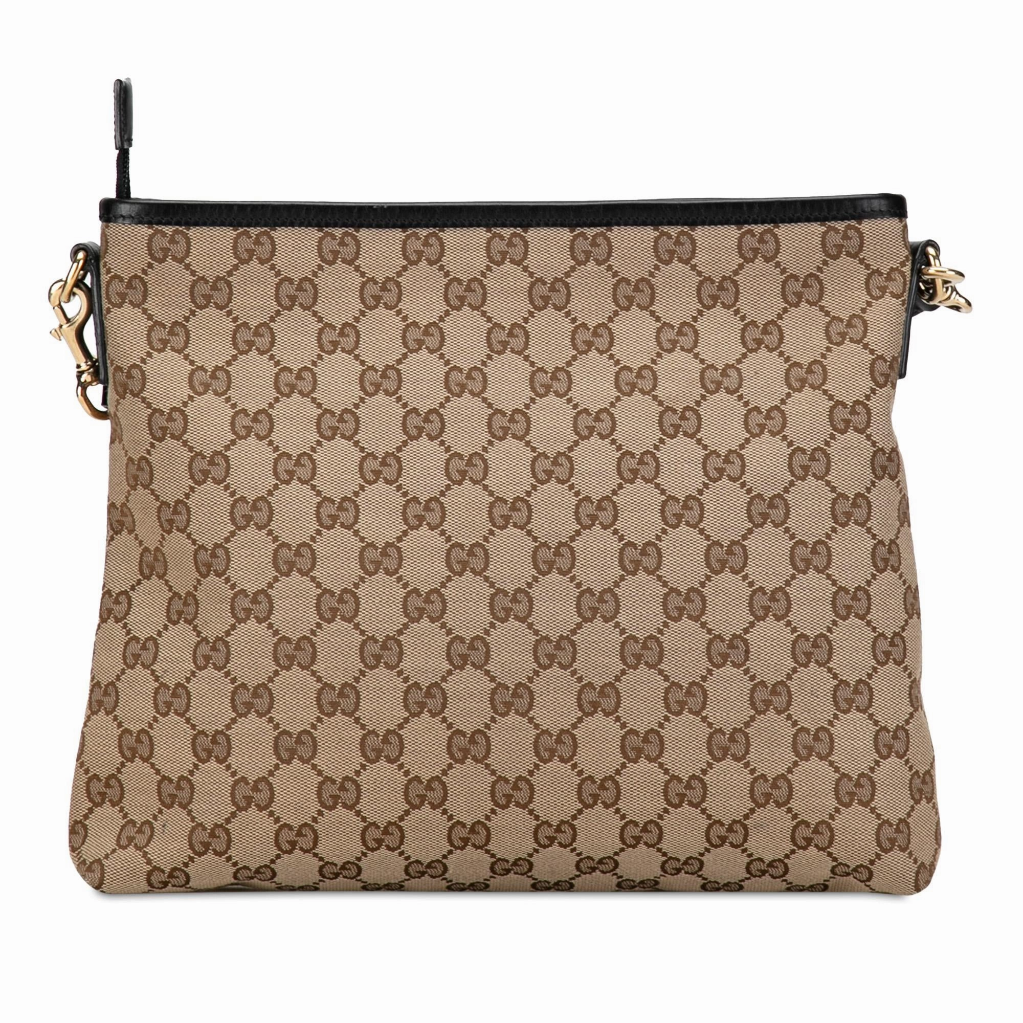 Gucci GG Canvas Web Crossbody Bag (SHG-I38dSw)