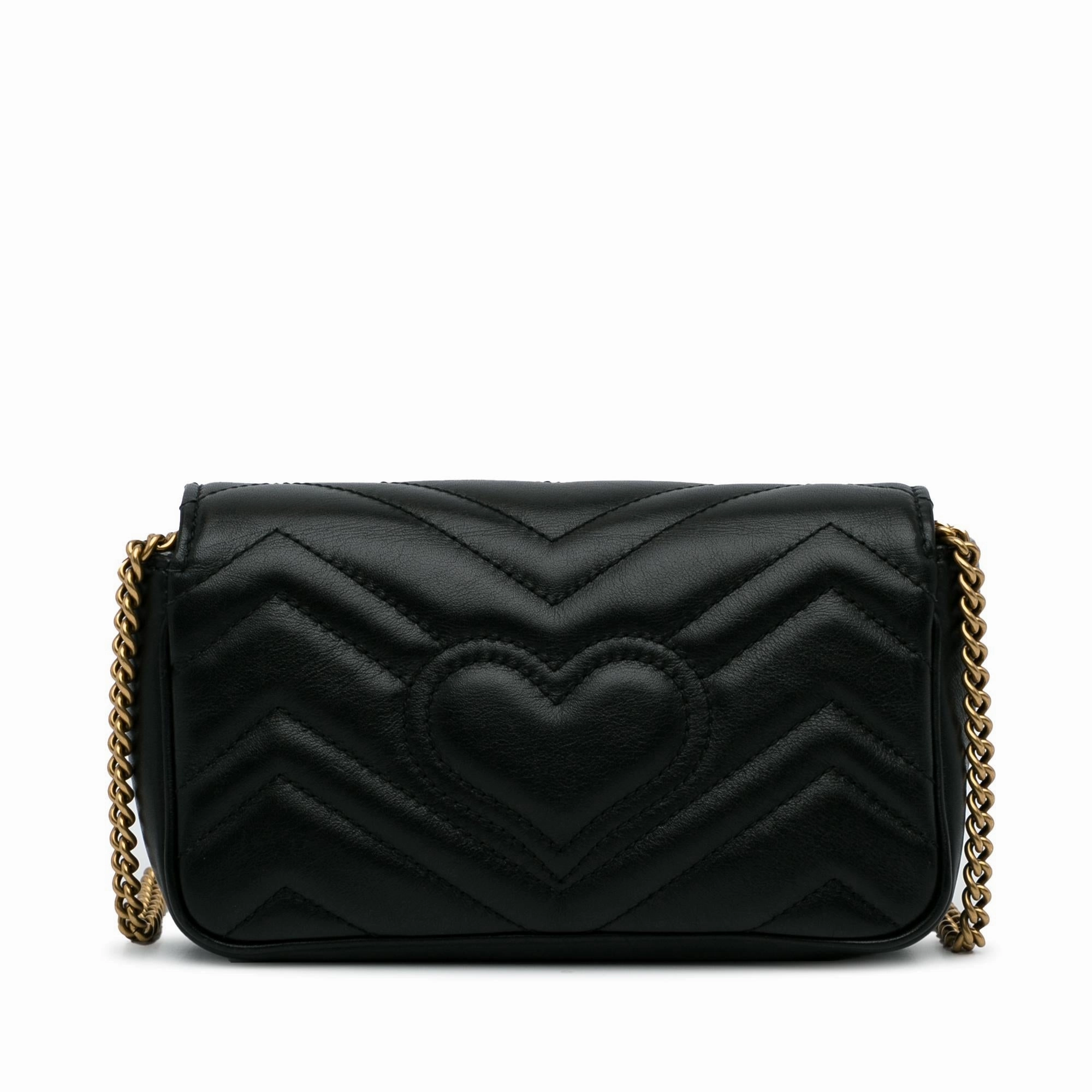 Gucci GG Marmont Super Mini Crossbody Bag (SHG-7J0Frx)