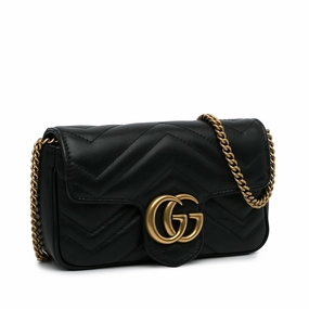 Gucci GG Marmont Super Mini Crossbody Bag (SHG-7J0Frx)