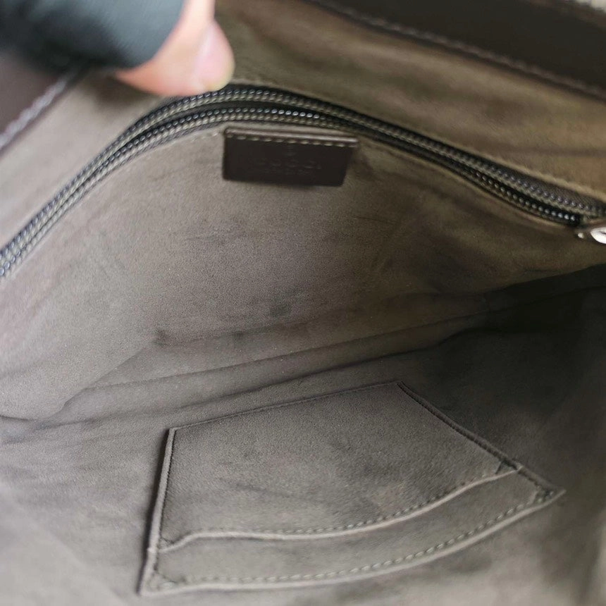 Gucci GG Supreme Beige Crossbody Bag