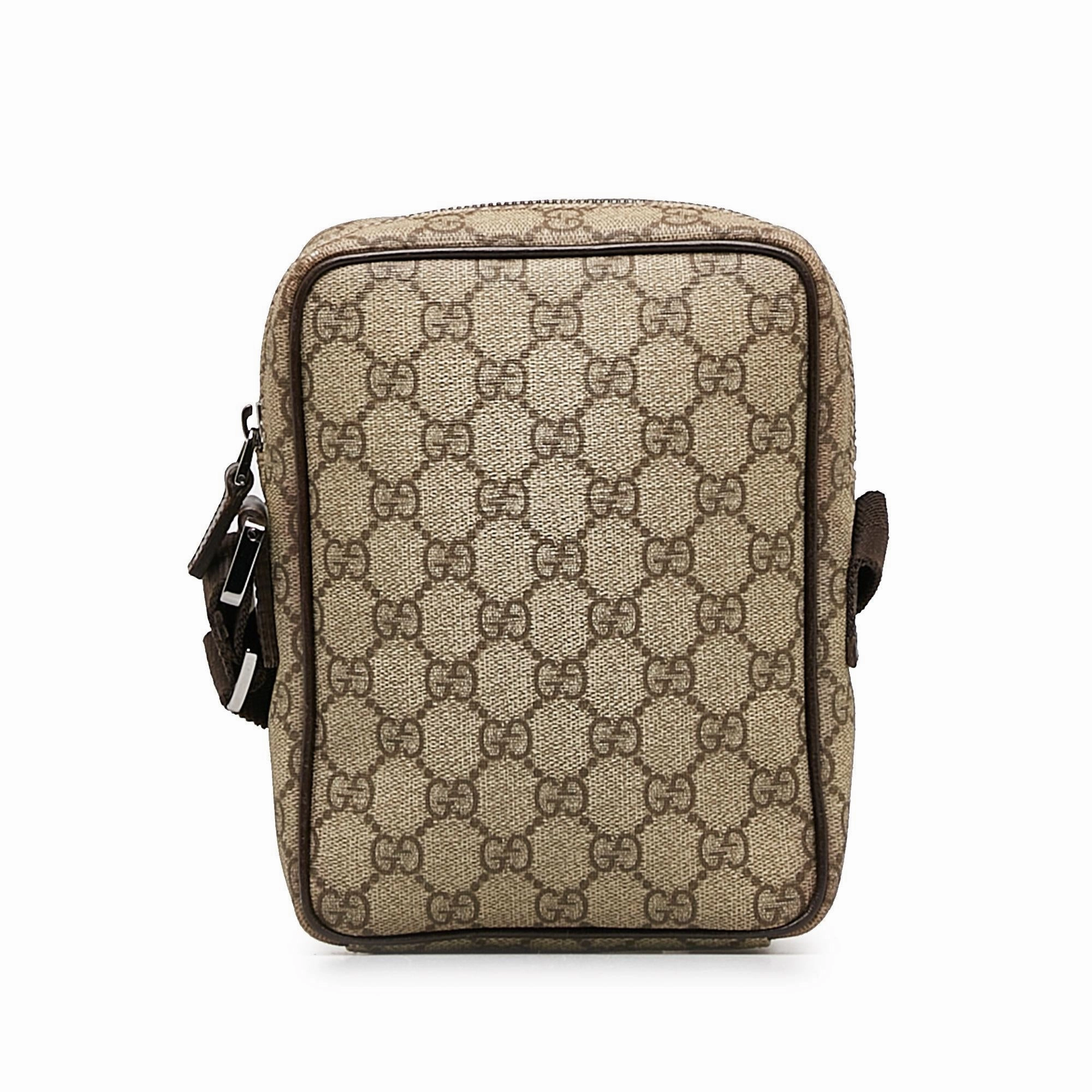 Gucci GG Supreme Crossbody Bag (SHG-IAZ6ar)