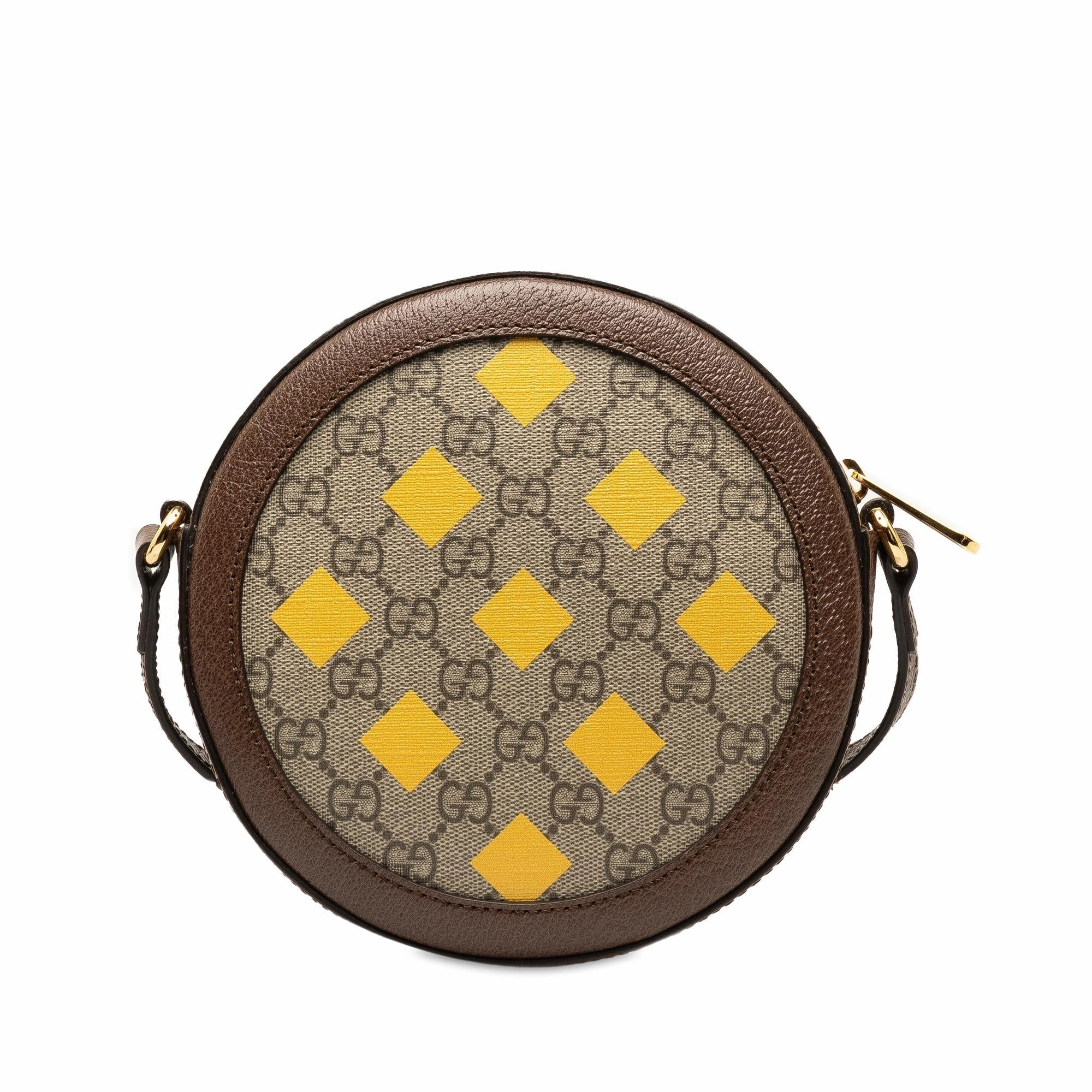 Gucci GG Supreme Ophidia Paint Round Crossbody (SHG-Ulg3nX)
