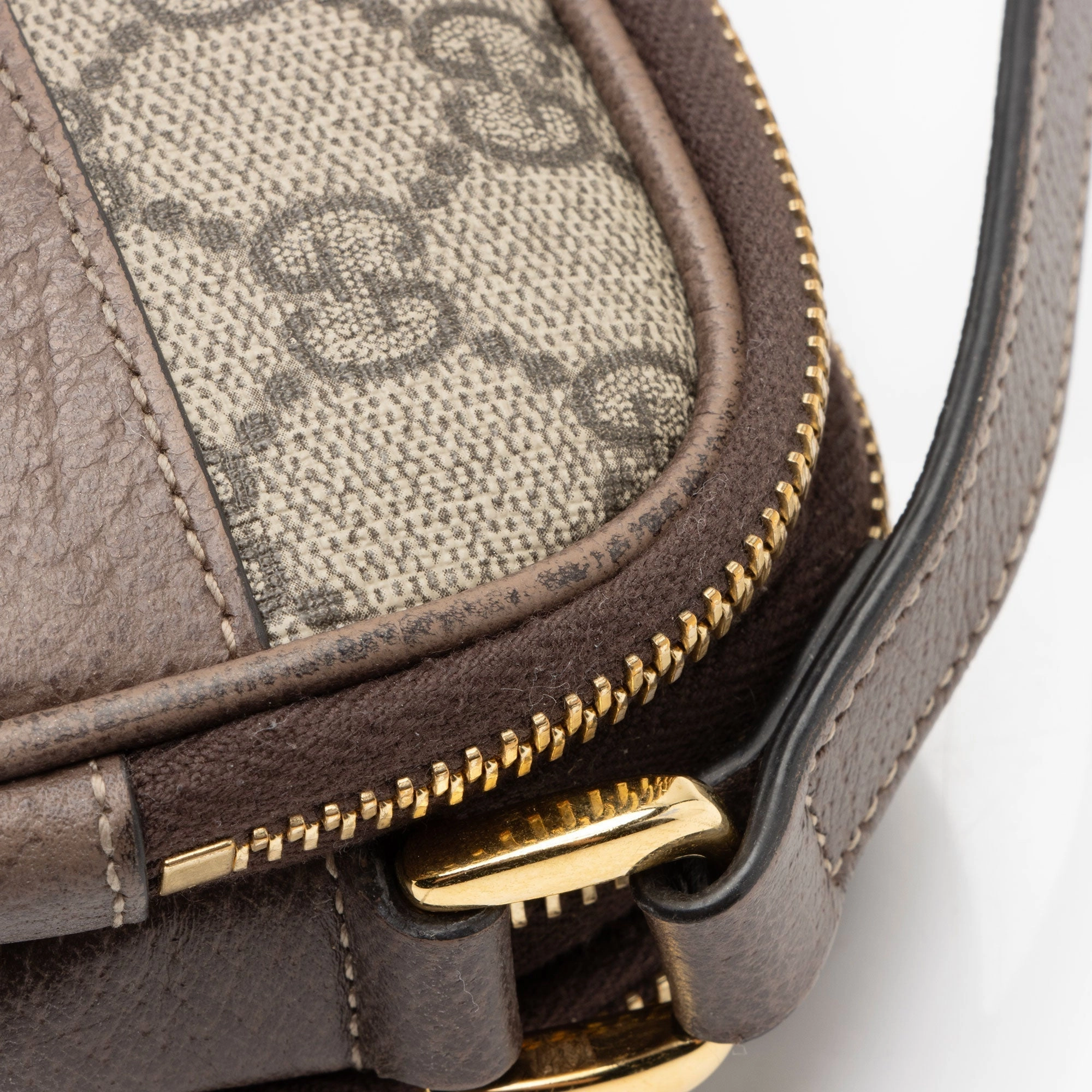 Gucci GG Supreme Ophidia Triple Zip Crossbody Bag (SHF-HPxCwf)
