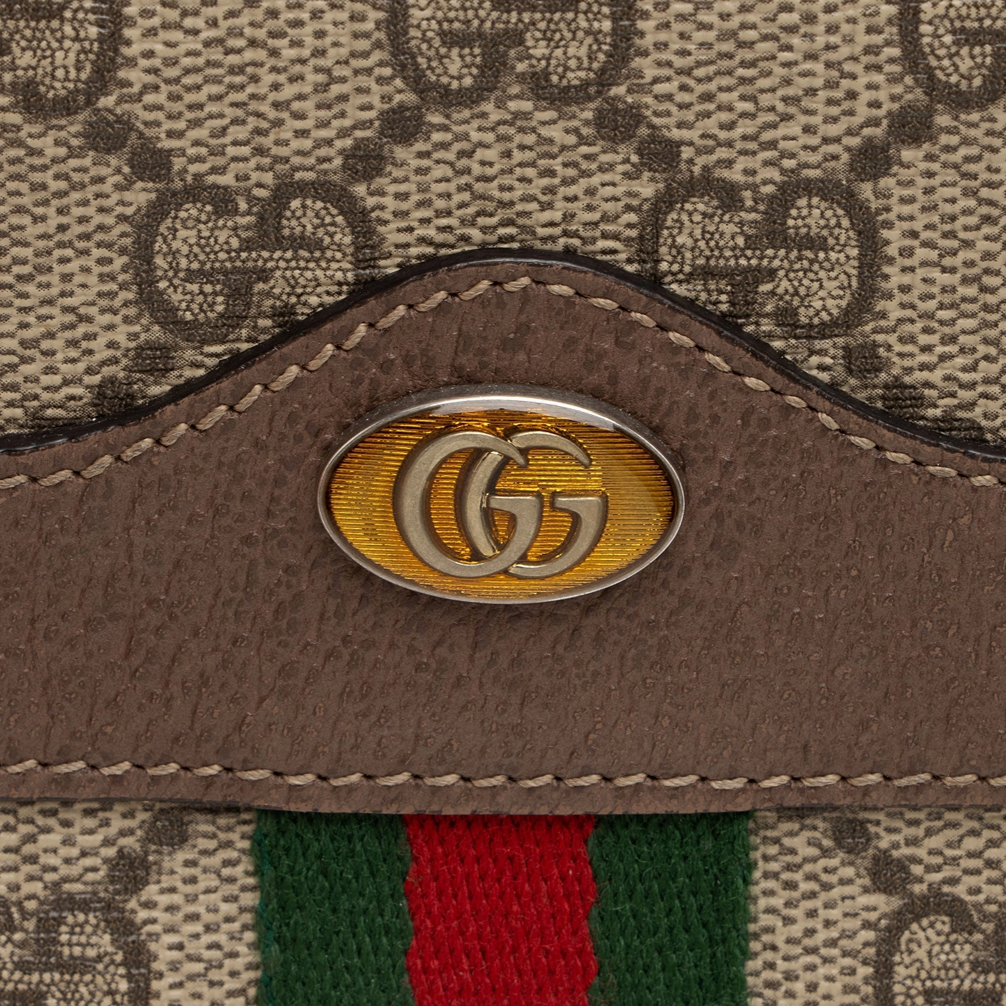 Gucci GG Supreme Ophidia Triple Zip Crossbody (SHF-PXnMIh)