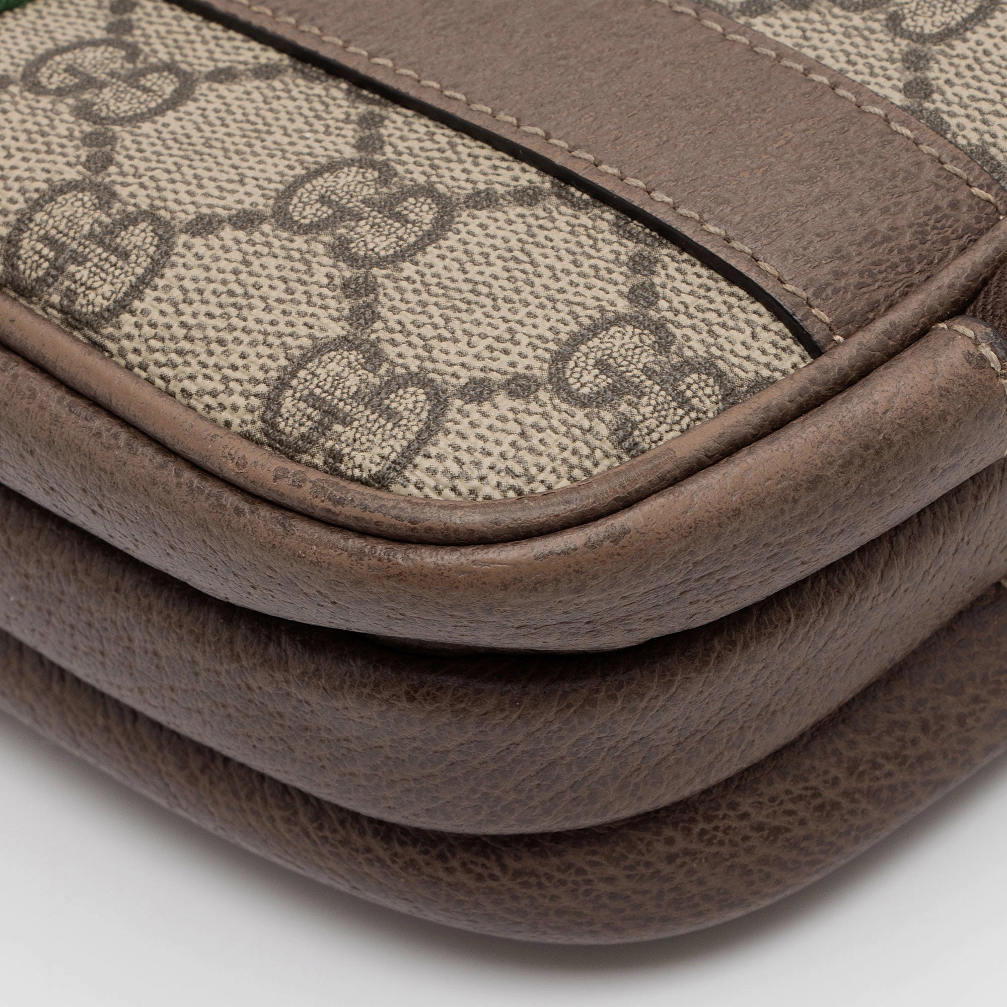 Gucci GG Supreme Ophidia Triple Zip Crossbody (SHF-PXnMIh)