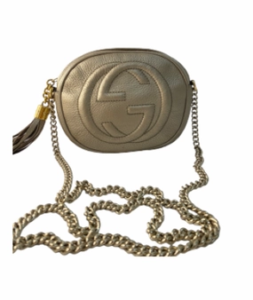 Gucci Light Gold Soho Crossbody Bag