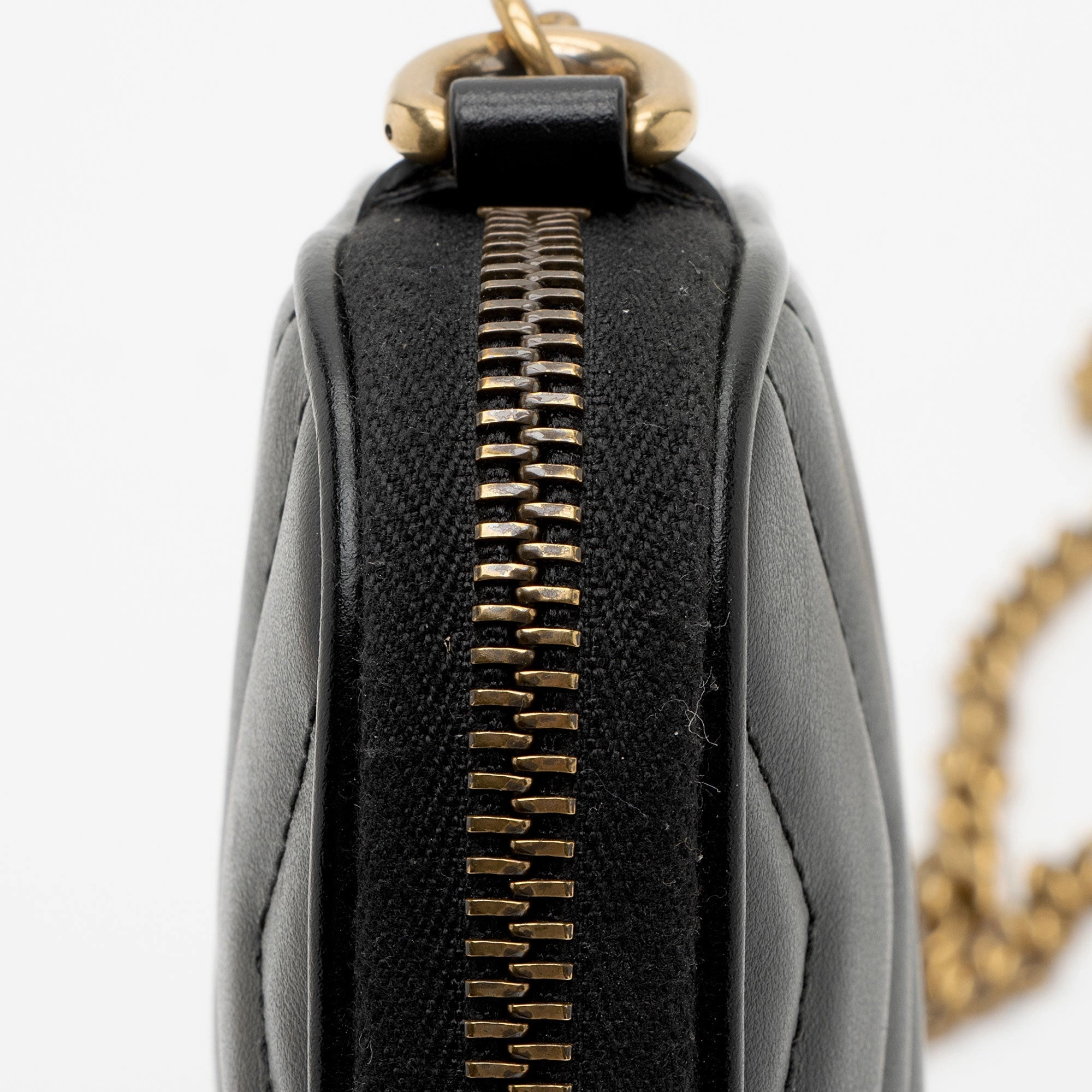 Gucci Matelasse Leather GG Marmont Small Crossbody (SHF-EJfMHM)
