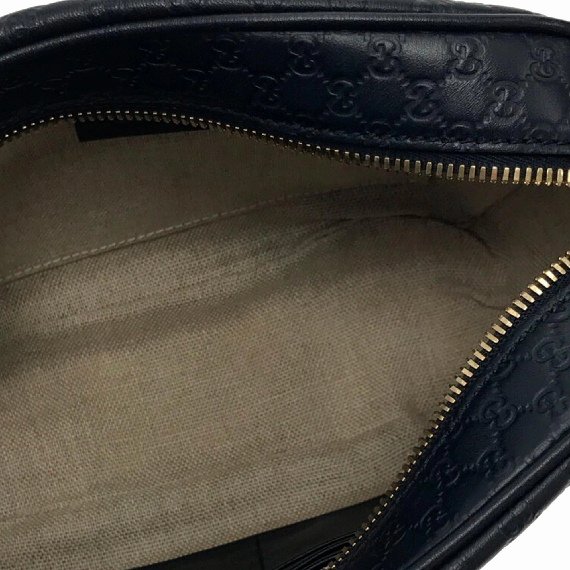 Gucci Mini Microguccissima Bree Crossbody (SHG-P4FNMI)
