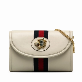 Gucci Mini Rajah Web Chain Crossbody Bag (SHG-qSdeie)