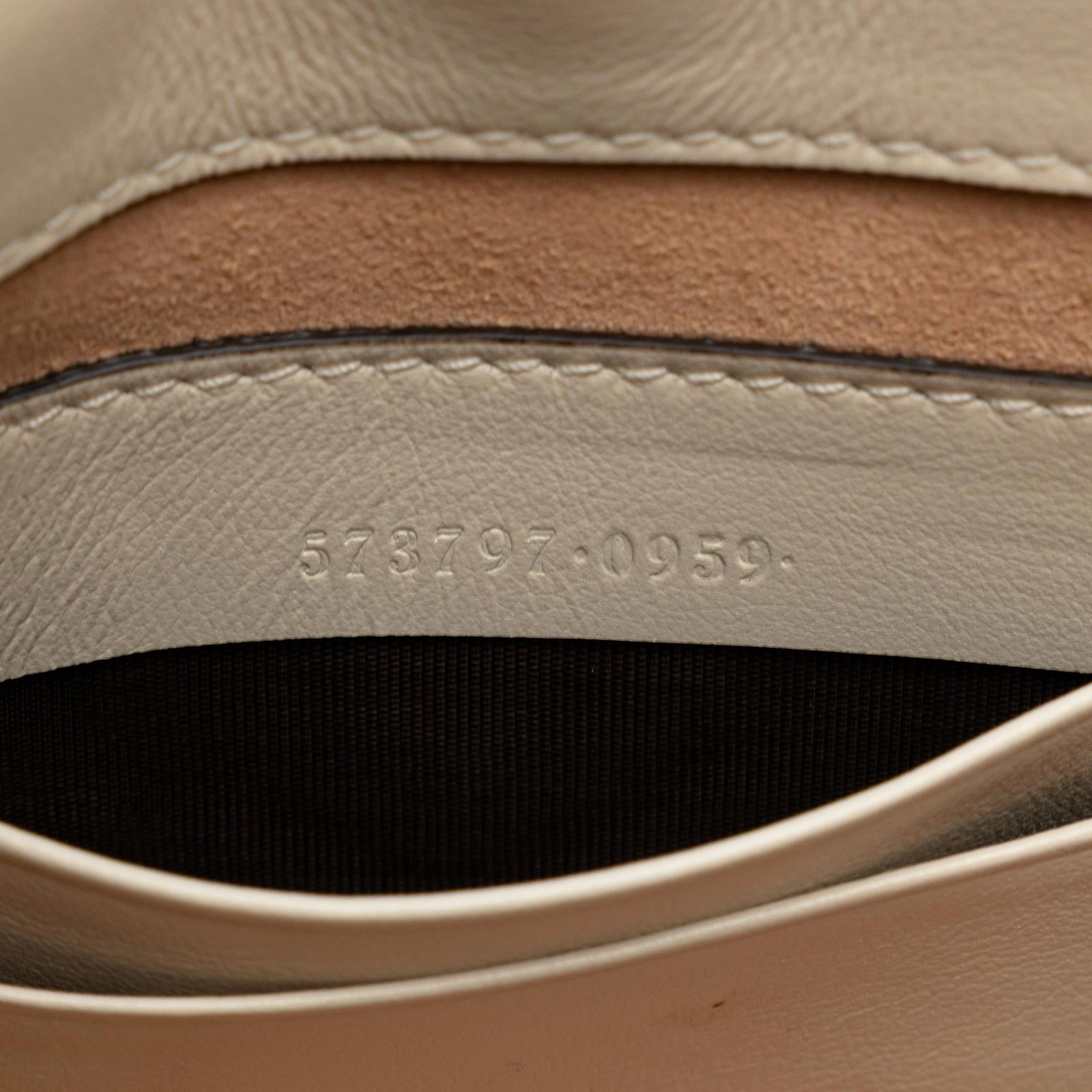 Gucci Mini Rajah Web Chain Crossbody Bag (SHG-qSdeie)