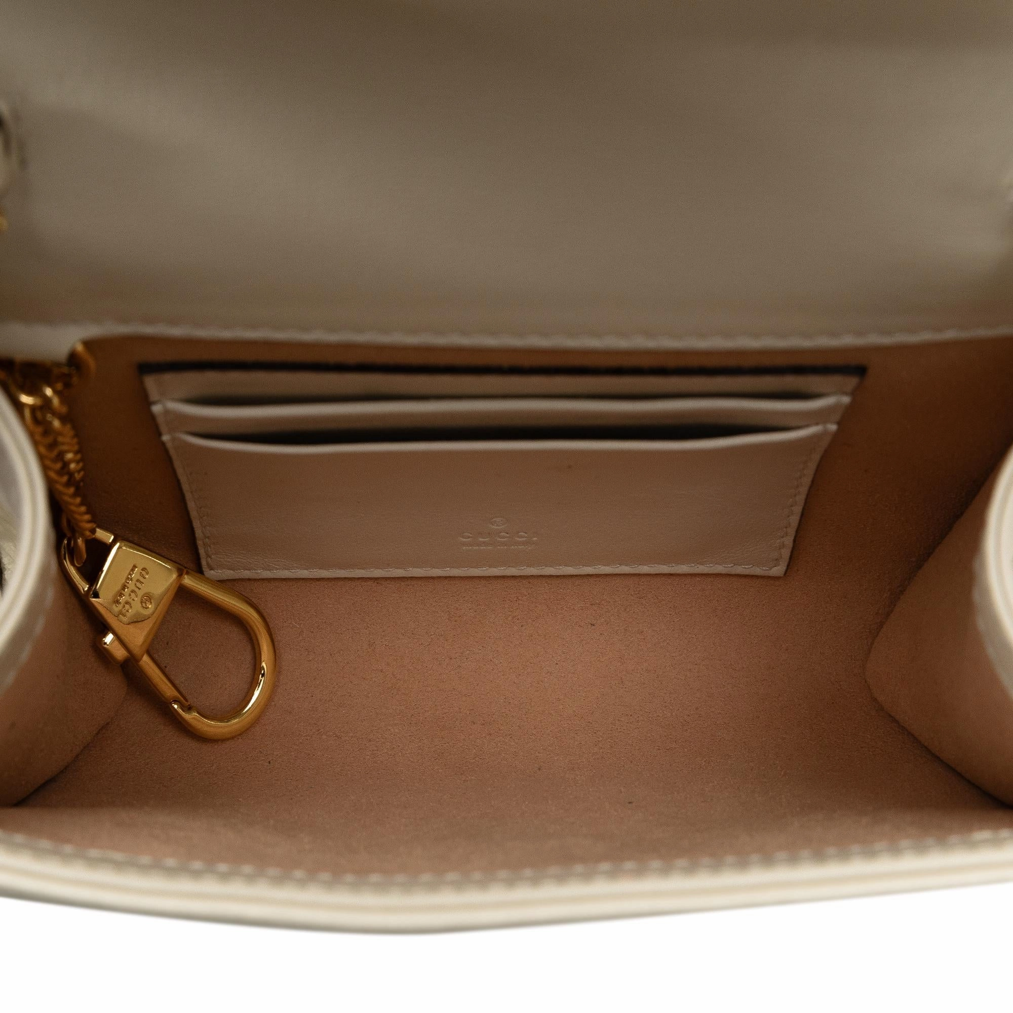 Gucci Mini Rajah Web Chain Crossbody Bag (SHG-qSdeie)