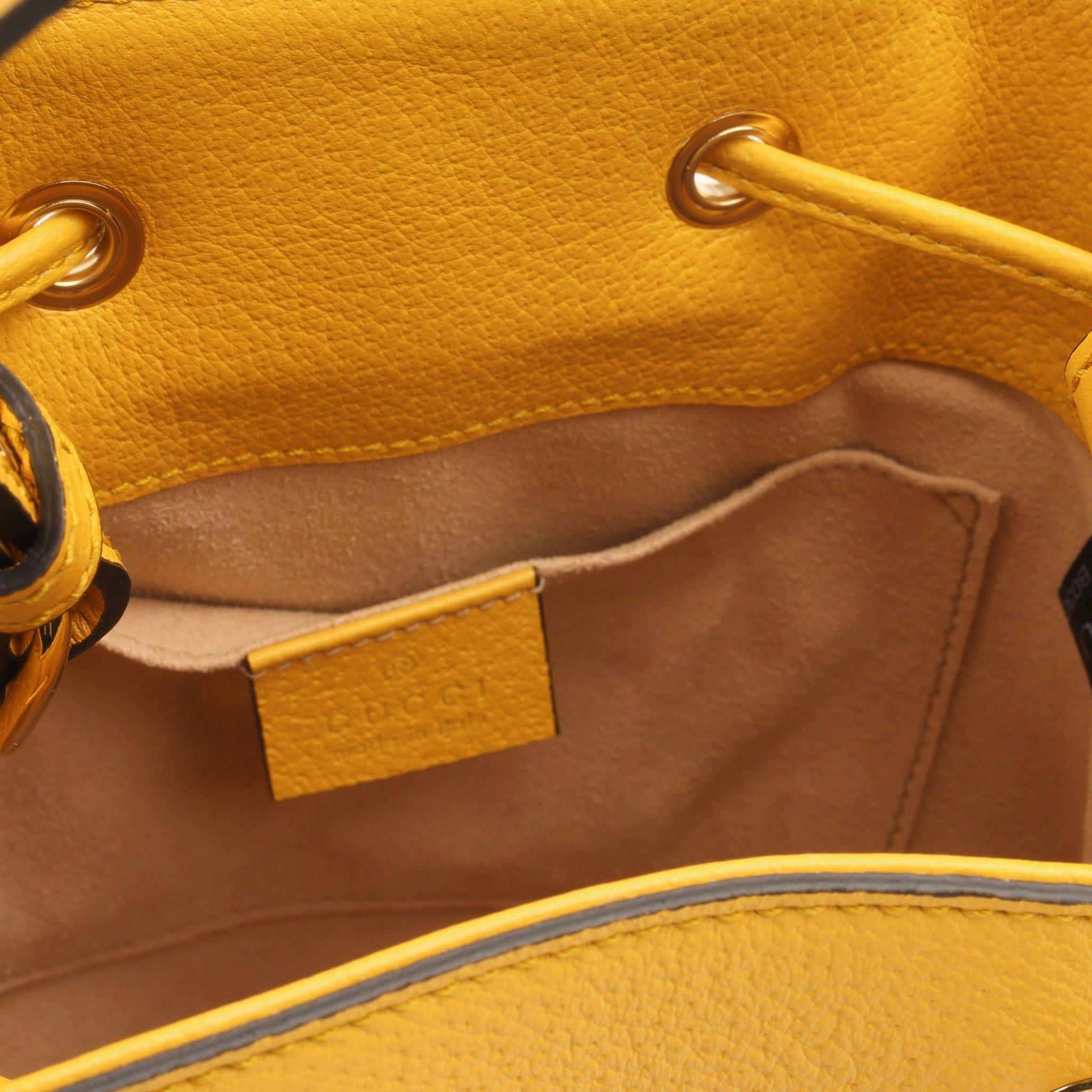 Gucci Ophidia Bucket Bag - Flora Canvas / Yellow (NWT)