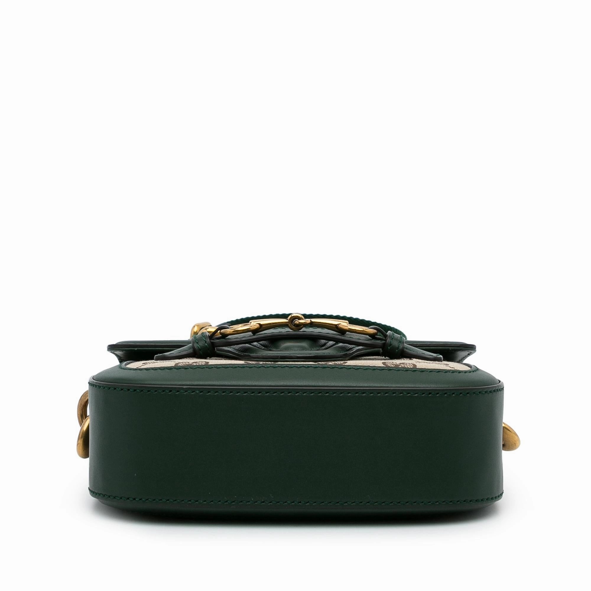 Gucci Small GG Canvas Lady Web Crossbody (SHG-JoFLho)