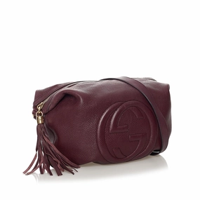 Gucci Soho Leather Crossbody Bag (SHG-32710)