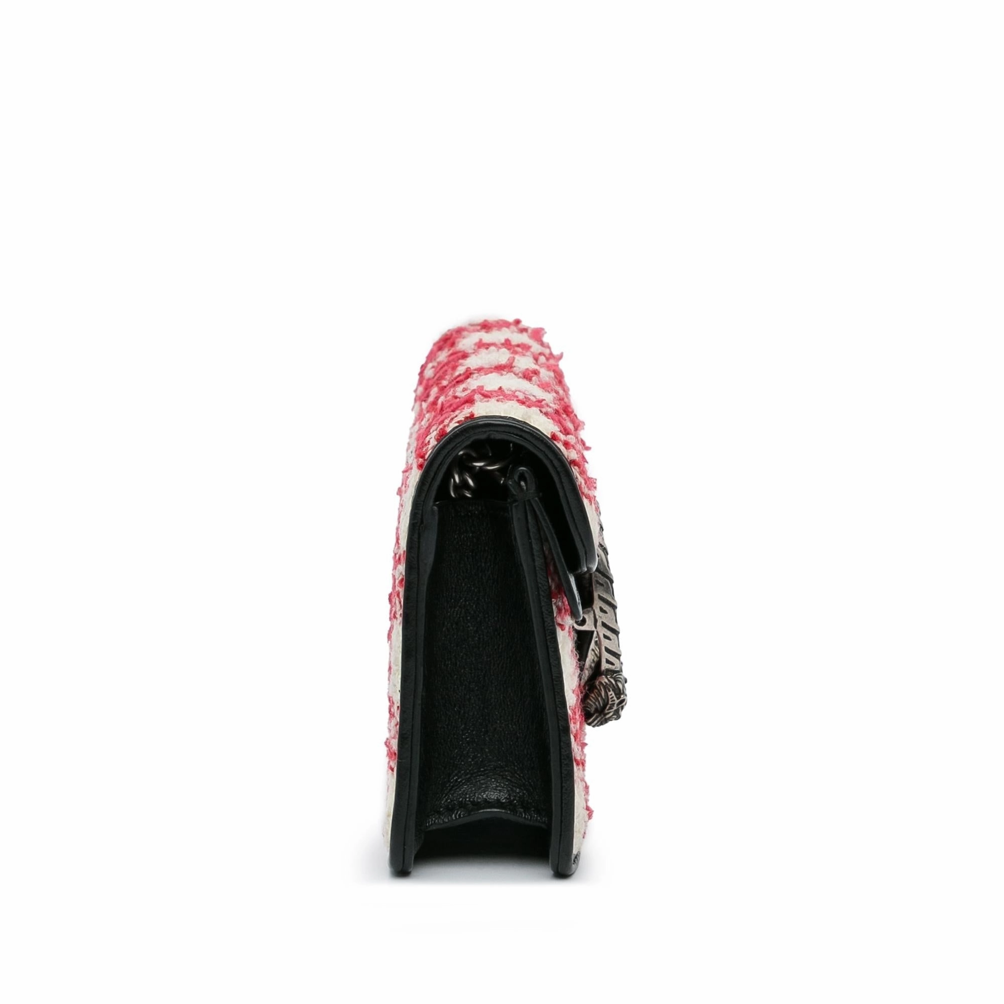 Gucci Super Mini Tweed Dionysus Crossbody Bag (SHG-4yYzpl)