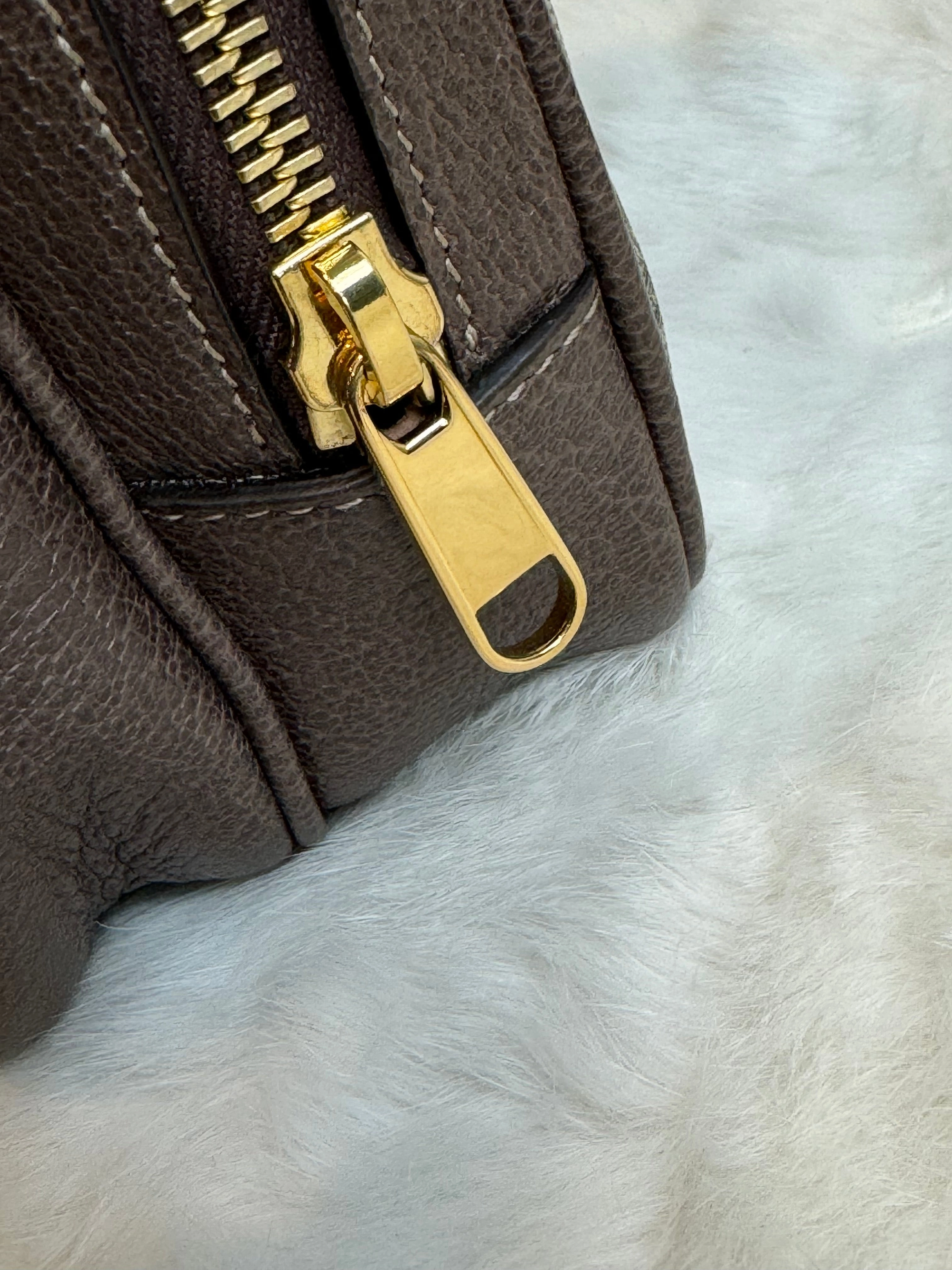 GUCCI Supreme Mini Ophidia Double Zip Crossbody