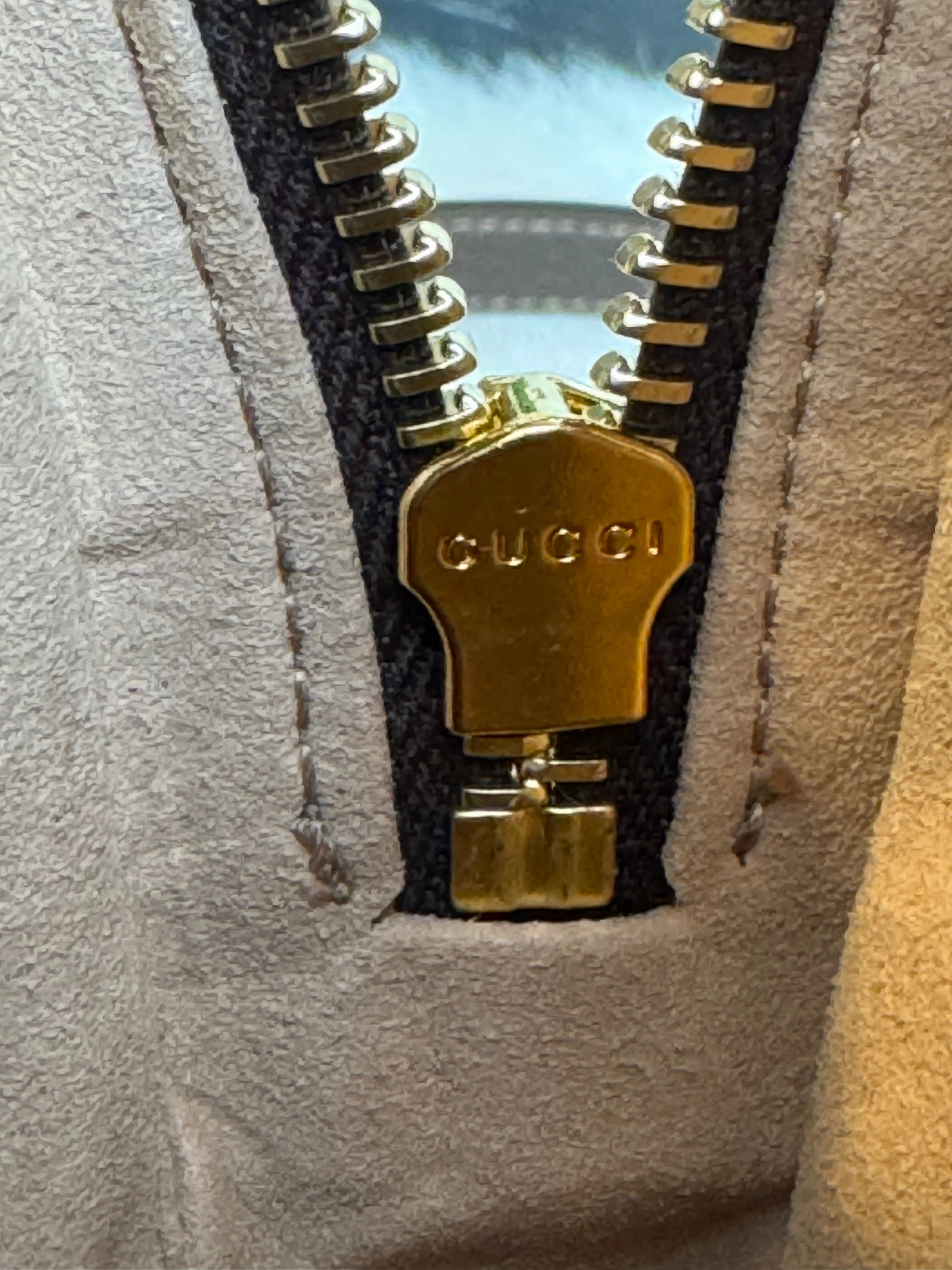 GUCCI Supreme Mini Ophidia Double Zip Crossbody