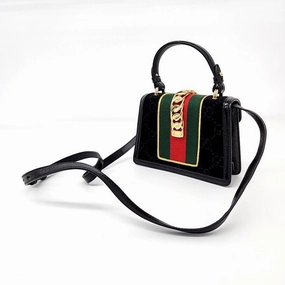 Gucci Sylvie Mini Tote And Crossbody Bag (470270) (8002927)