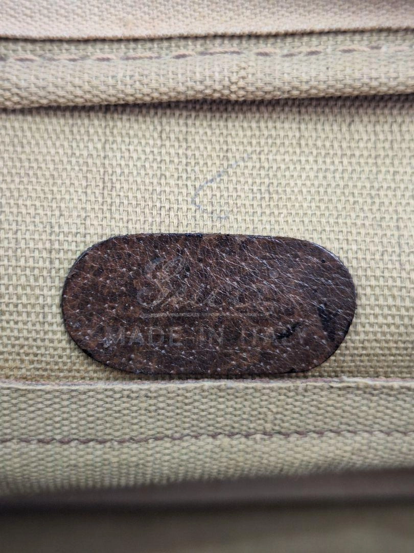 Gucci Vintage Monogram Mid Century Travel Bag
