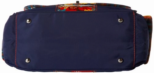 Hadaki Trend Messenger Bag,Navy/Arabesque,One Size