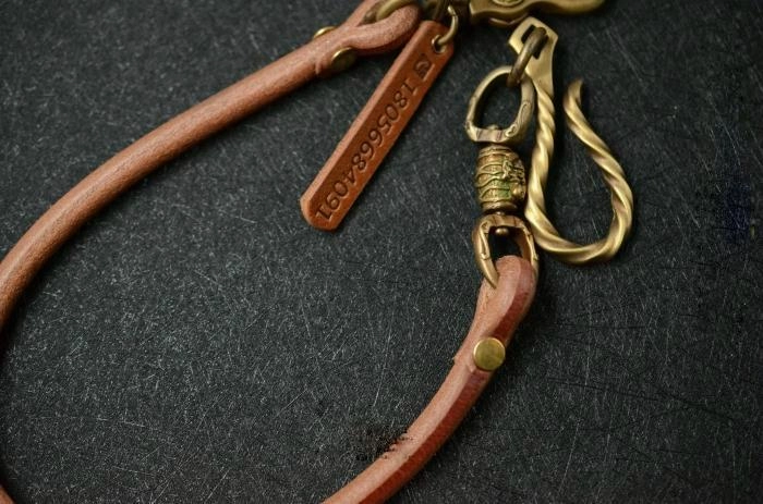 Handmade Leather Cool Punk Rock Wallet Chain Biker Trucker Wallet Chain Trucker Wallet Chain for Men