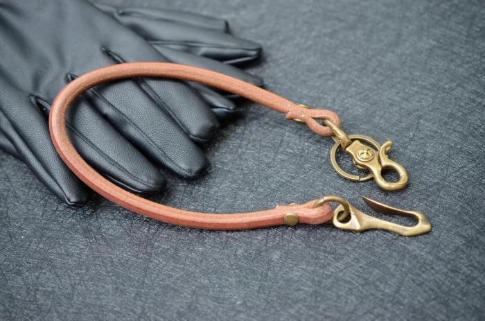 Handmade Leather Cool Punk Rock Wallet Chain Biker Trucker Wallet Chain Trucker Wallet Chain for Men