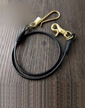 Handmade Leather Cool Punk Rock Wallet Chain Biker Trucker Wallet Chain Trucker Wallet Chain for Men