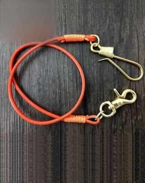 Handmade Leather Cool Punk Rock Wallet Chain Biker Trucker Wallet Chain Trucker Wallet Chain for Men