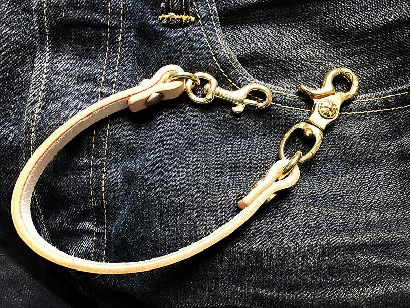Handmade Leather Cool Punk Rock Wallet Chain Biker Trucker Wallet Chain Trucker Wallet Chain for Men