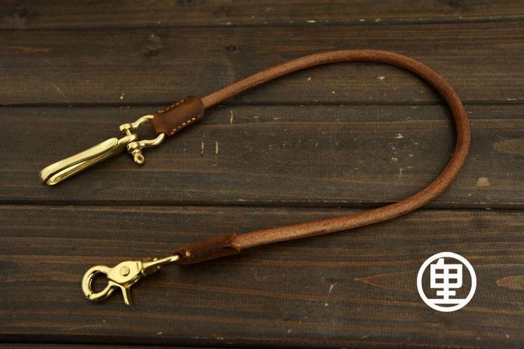 Handmade Vintage Leather Mens Wallet Chain Biker Wallet Chain Pants Chain For Men