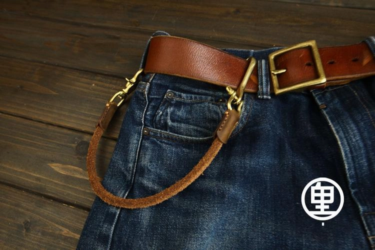 Handmade Vintage Leather Mens Wallet Chain Biker Wallet Chain Pants Chain For Men