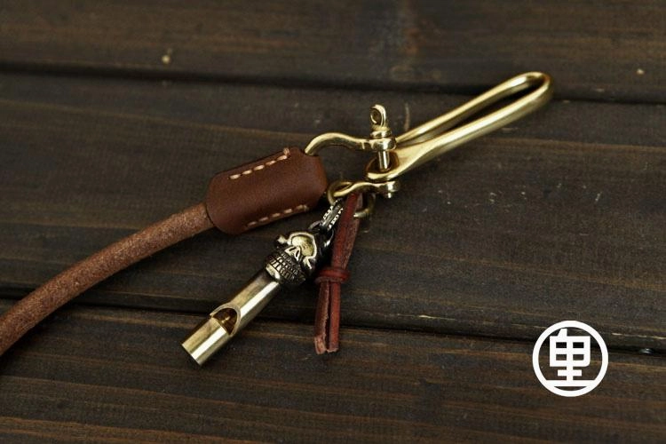 Handmade Vintage Leather Mens Wallet Chain Biker Wallet Chain Pants Chain For Men