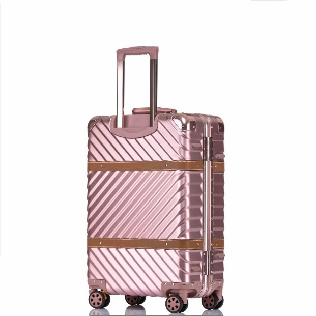 Hardside Rolling Luggage Carry On Suitcase 20 24 26 29 Checked Luggage Aluminum Frame Tsa Luggage