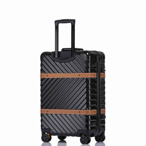 Hardside Rolling Luggage Carry On Suitcase 20 24 26 29 Checked Luggage Aluminum Frame Tsa Luggage