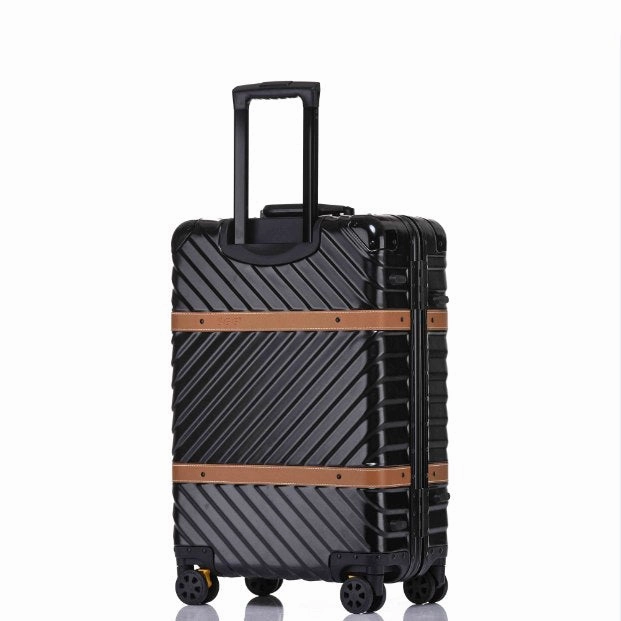 Hardside Rolling Luggage Carry On Suitcase 20 24 26 29 Checked Luggage Aluminum Frame Tsa Luggage