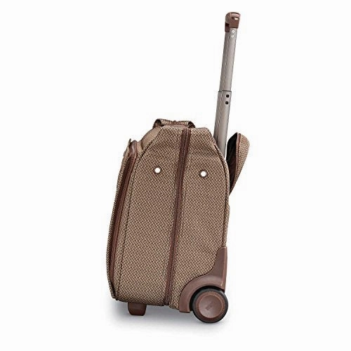 Hartmann Century Carry On Wheeled Garment Bag Carry-On Luggage, Mocha Monogram